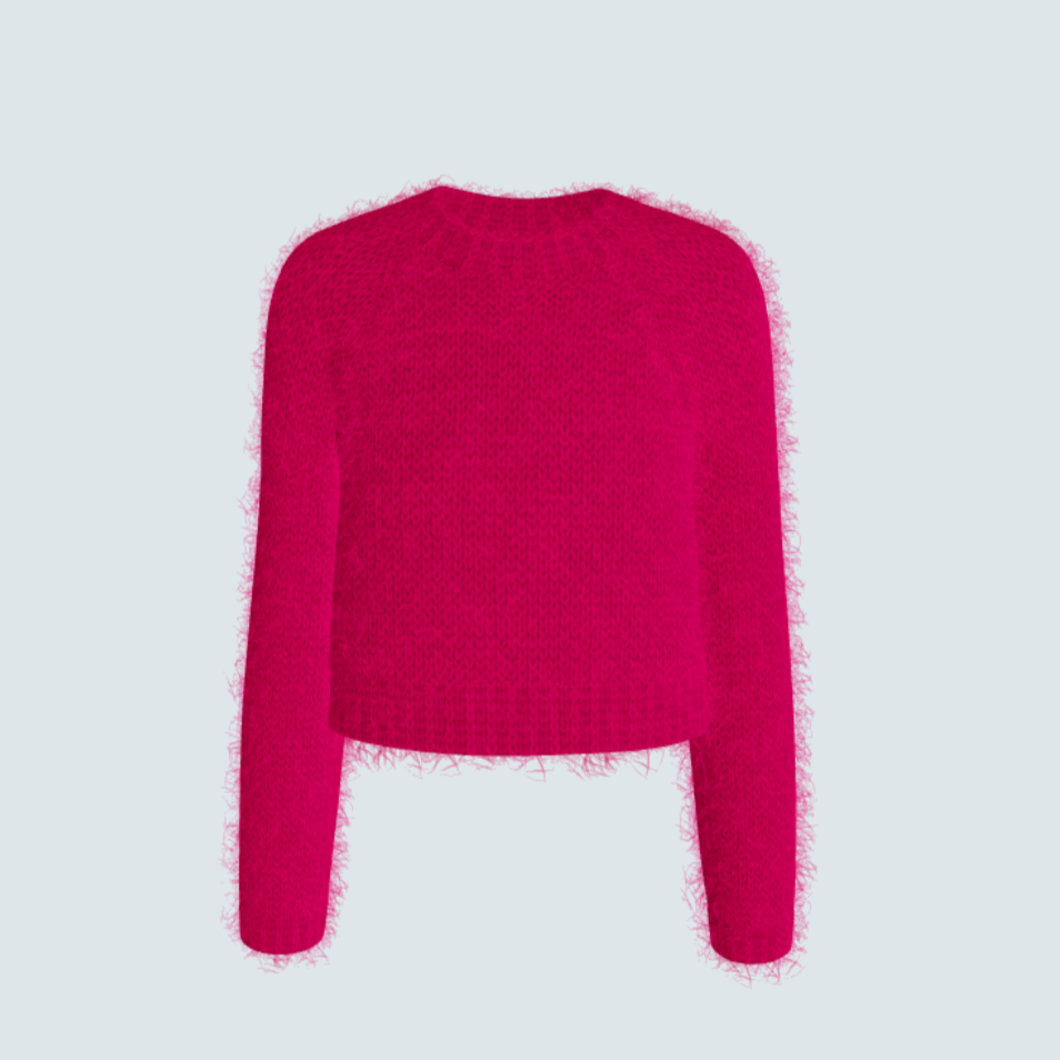 Sweater example from Dreamknit's design tool