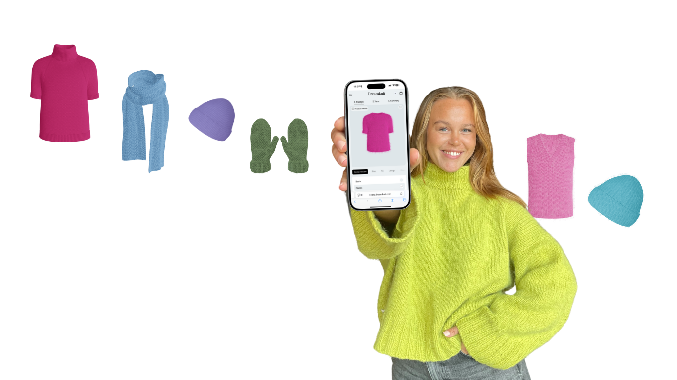 Design your own knits in Dreamknit's pattern generator