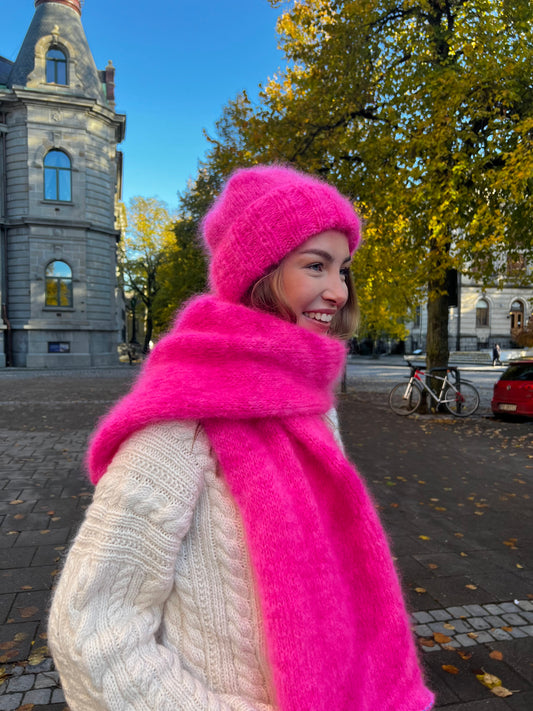 Beanie and scarf pattern