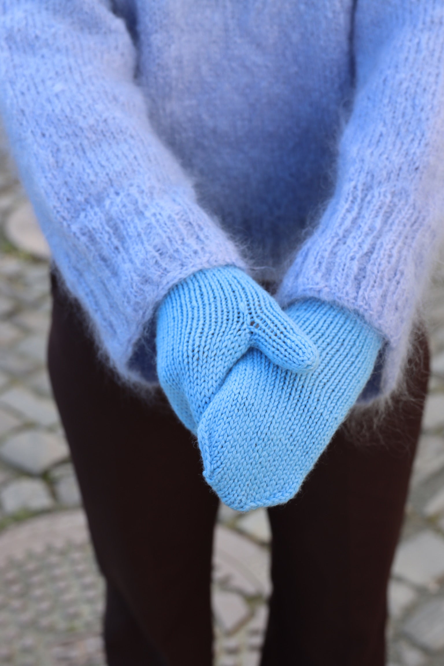 Mittens in Supreme Wool from Dreamknit's design tool