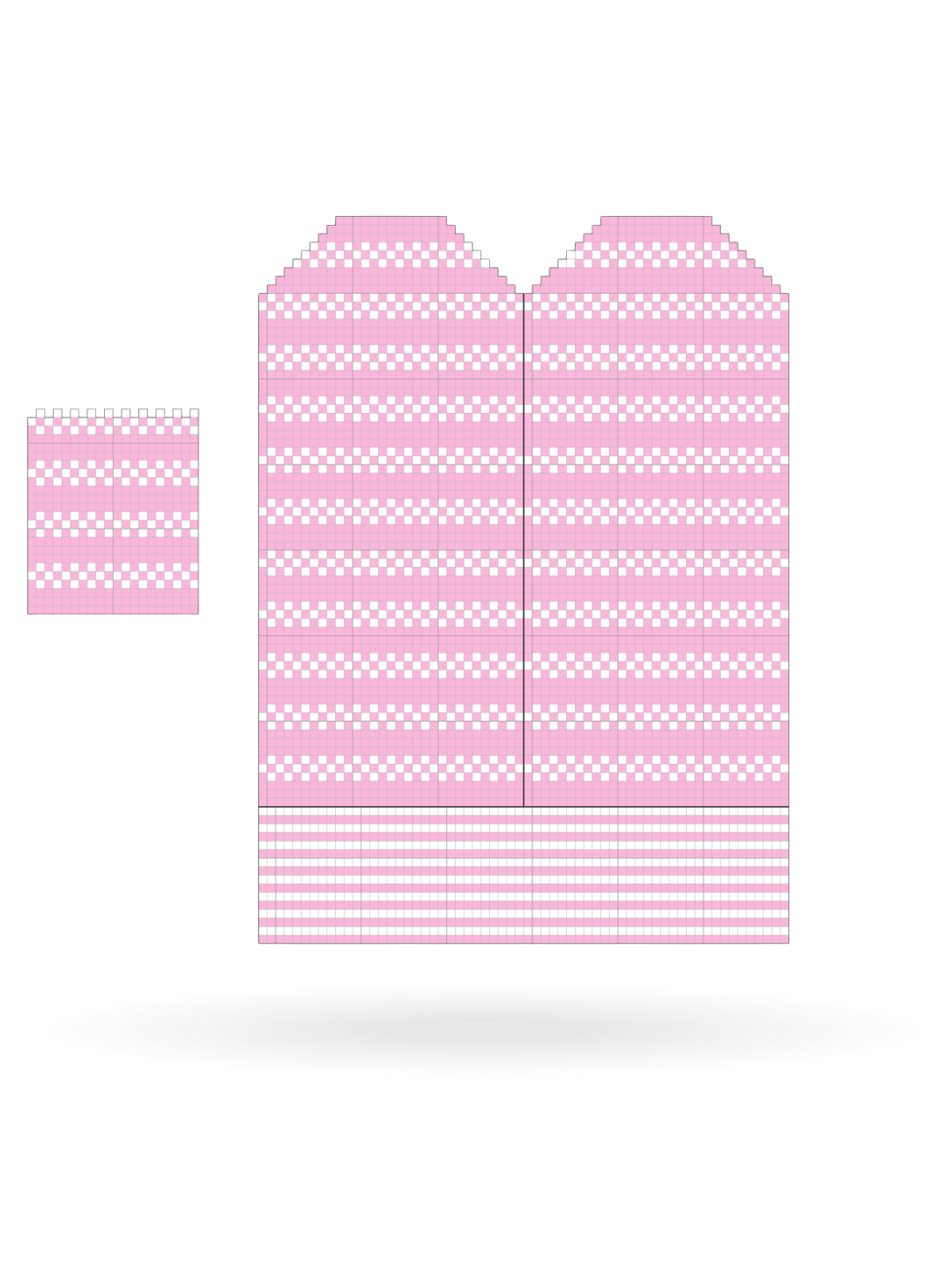 Edit your colorwork diagram with Dreamknit Color Charts 