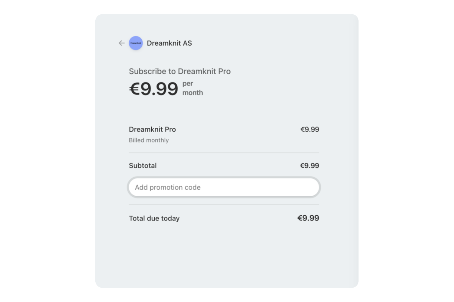 Add discount code 