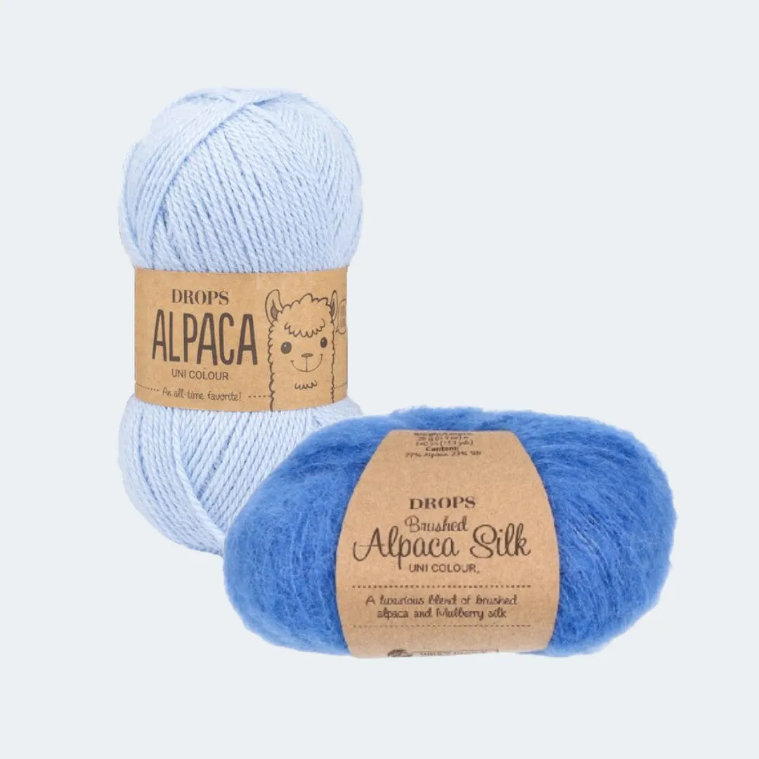 Drops Alpaca + Brushed Alpaca Silk