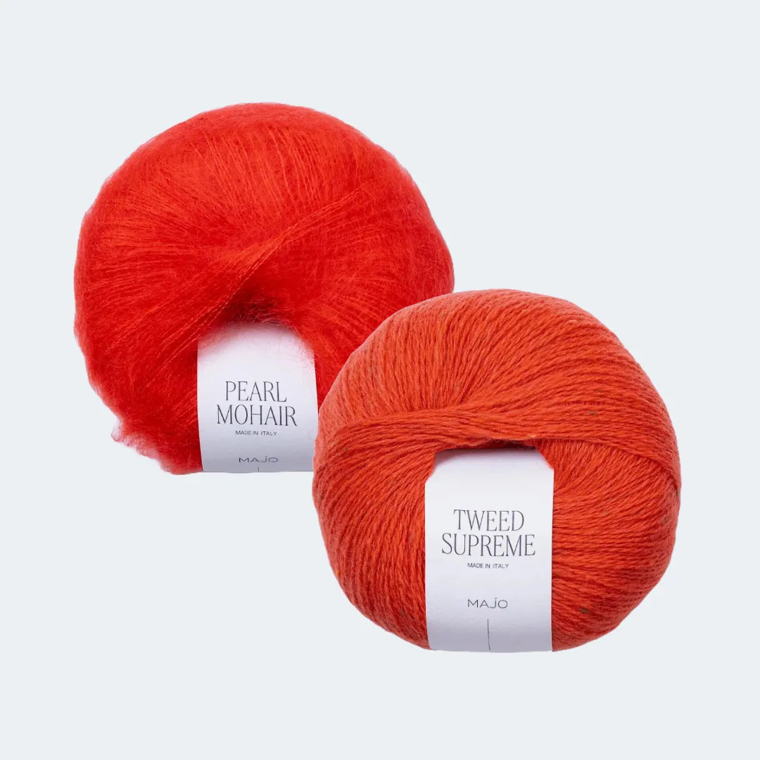 Majo Tweed Supreme + Pearl Mohair