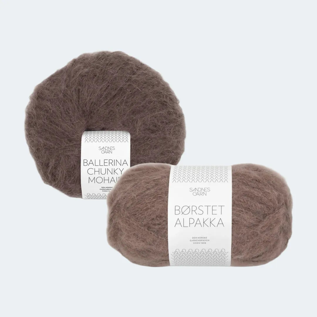 Sandnes Garn Ballerina Chunky Mohair + Børstet Alpakka