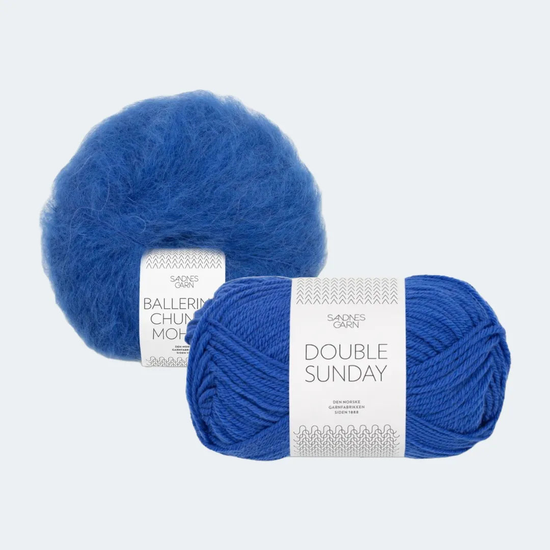 Sandnes Garn Ballerina Chunky Mohair + Double Sunday