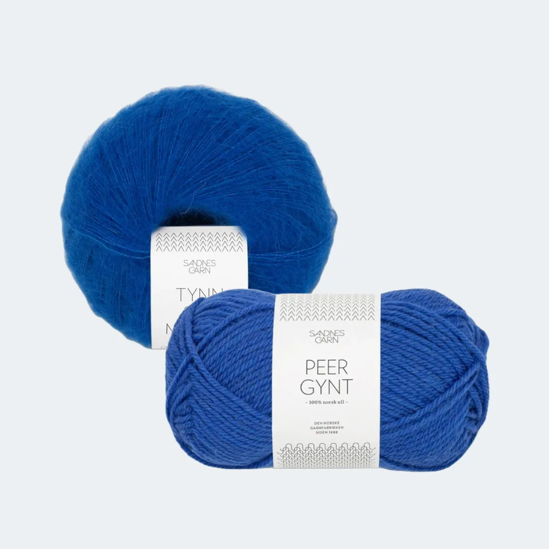 Sandnes Garn Peer Gynt + Tynn Silk Mohair