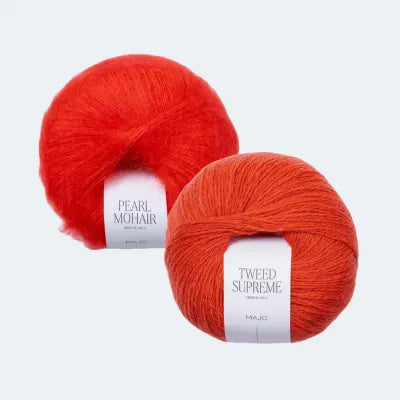 Majo Tweed Supreme + Pearl Mohair