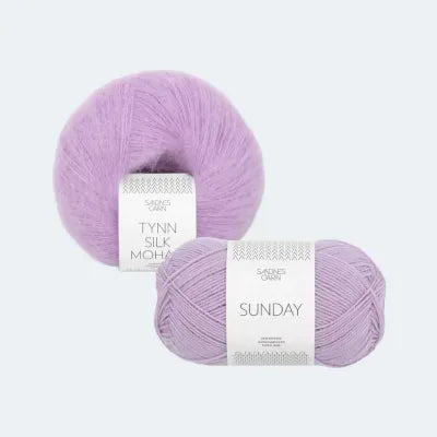 Sandnes Sunday + Tynn Silk Mohair